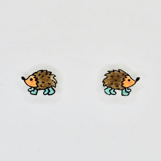 Hedgehogs in Wellies