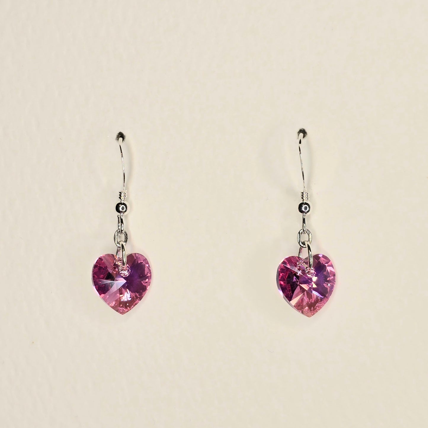 Swarovski Hearts - Pink