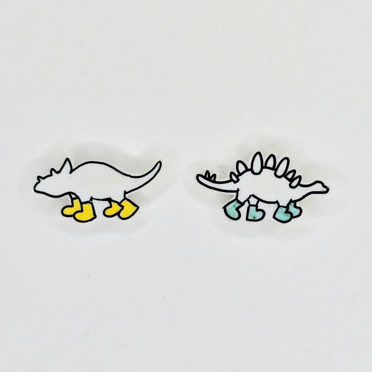 Veggie Dinos in Wellies