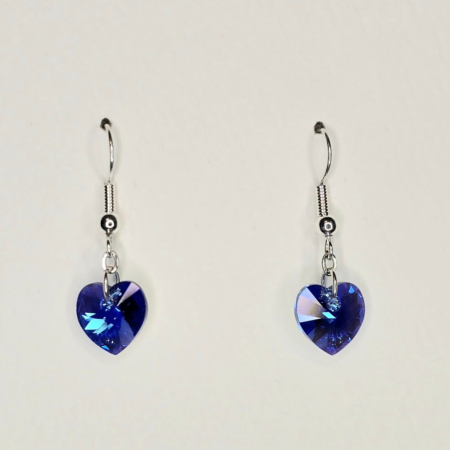 Swarovski Hearts - Blue